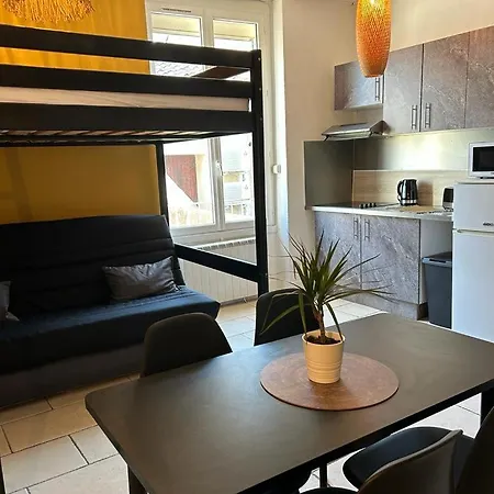 Apartamento Le Studio De Noly Draps Inclus , Tv , Wifi Vias